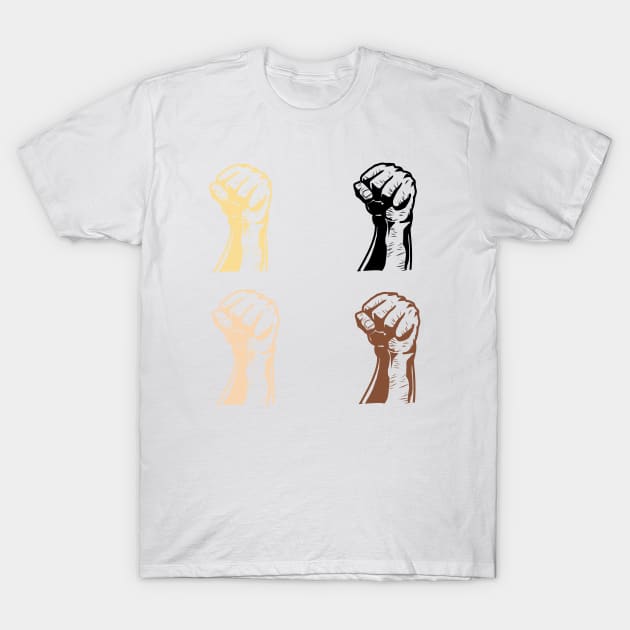 No to Racism T-Shirt by RandomAlice